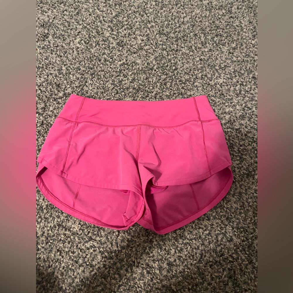 Lululemon Pink shorts